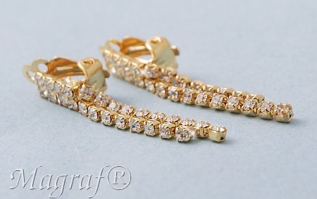 Klipsy Strass - 03276